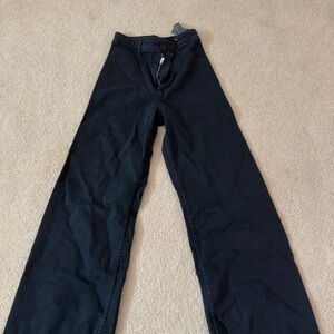 Zara High Rise Women Jeans - Black